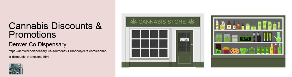 Cannabis Discounts & Promotions